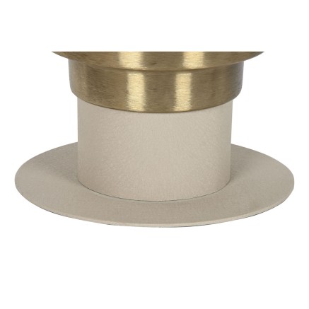 Side table Home ESPRIT Cream Golden 46 x 46 x 52 cm 2