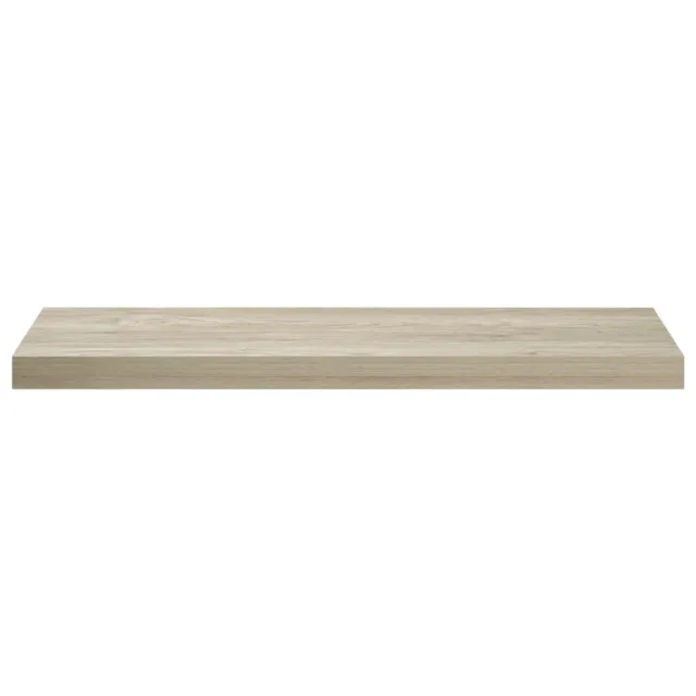Étagère flottante murale chêne 80x23,5x3,8 cm MDF