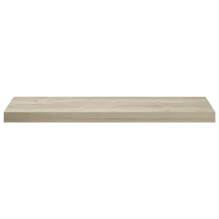 Étagère flottante murale chêne 80x23,5x3,8 cm MDF
