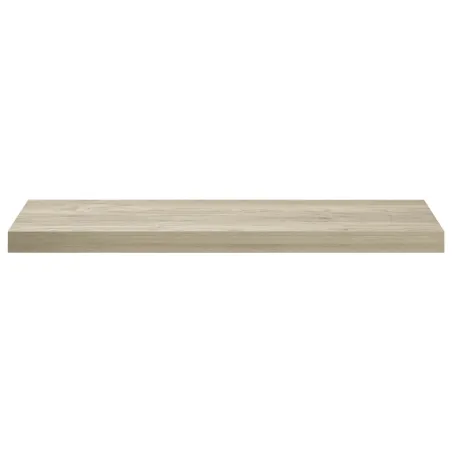 Étagères murales flottantes 4 pcs Chêne 80x23,5x3,8 cm MDF