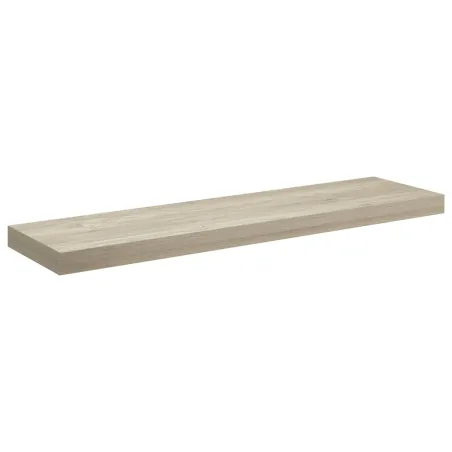 Étagère murale flottante chêne 90x23,5x3,8 cm MDF