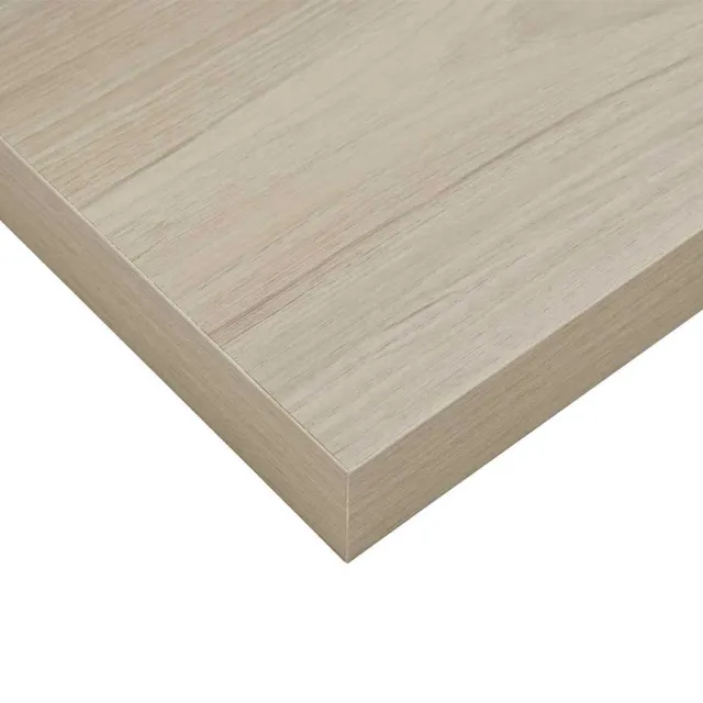 Étagère flottante murale chêne 120x23,5x3,8 cm MDF