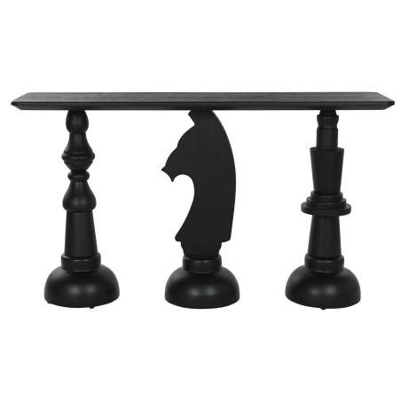 Recibidor Home ESPRIT Negro 140 x 40 x 80,5 cm