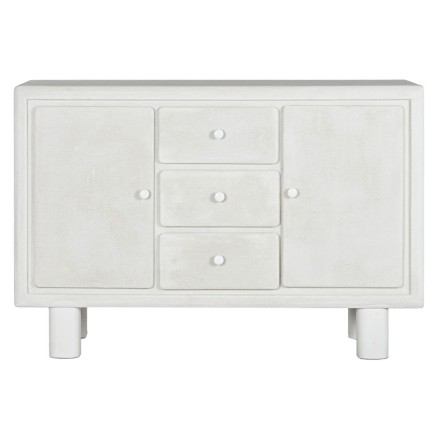 Credenza Home ESPRIT Bianco Abete Legno MDF 120 x 38 x 80 cm 2