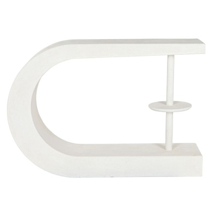 Recibidor Home ESPRIT Blanco 110 x 30 x 77 cm 2