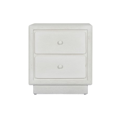 Nachtkastje Home ESPRIT Wit 48 x 36 x 53 cm