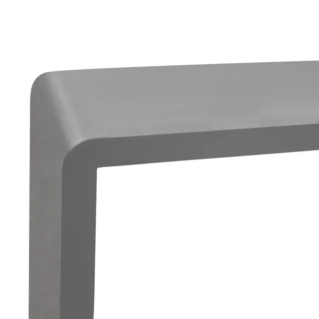 Étagères murales sous forme de cube 3 pcs Gris MDF