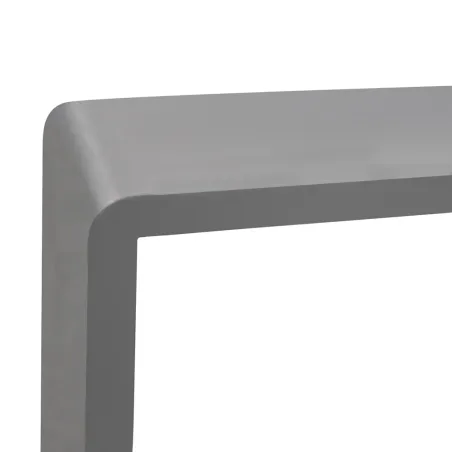 Étagères murales sous forme de cube 3 pcs Gris MDF