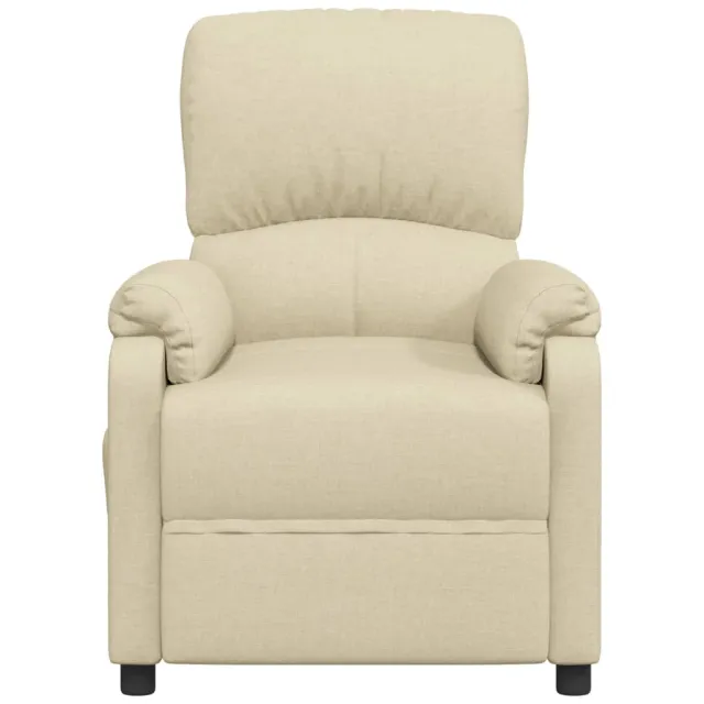 Fauteuil inclinable Crème Tissu