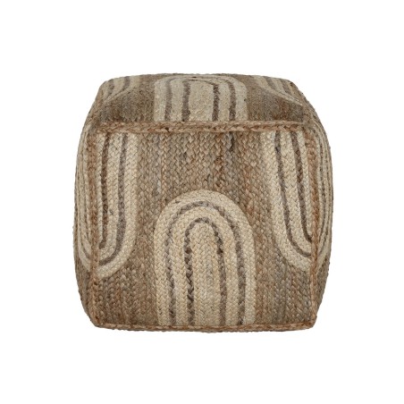 Voetensteun Home ESPRIT Beige Natuurlijk 45 x 45 x 45 cm