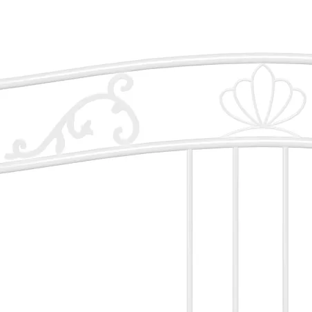 Cadre de canapé-lit extensible sans matelas blanc 90x200 cm