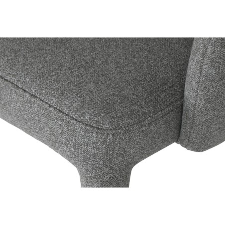 Sedia da Sala da Pranzo Home ESPRIT Grigio Poliestere Metallo 59 X 63