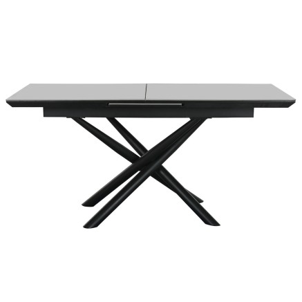 Esstisch Home ESPRIT Schwarz Grau Metall aus Keramik 160 x 90 x 76 cm 2