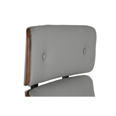 Sedia Ufficio con Poggiatesta Home ESPRIT Beige Avorio
