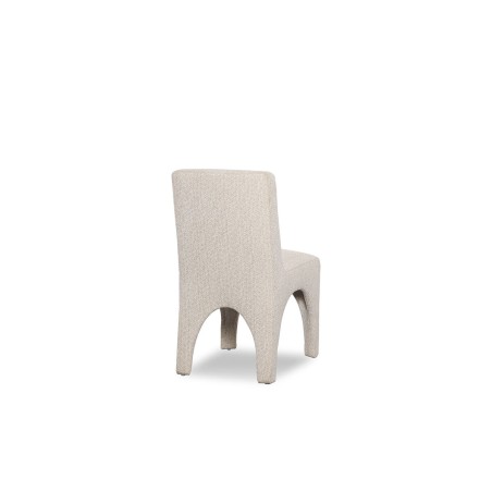 Chaise de Salle à Manger Home ESPRIT Gris clair Polyester 48 X 69 X 9