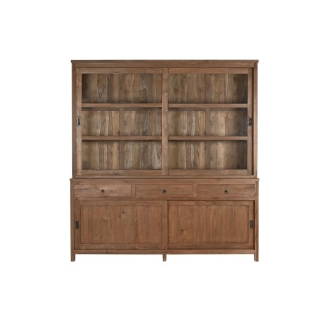 Présentoir Home ESPRIT Naturel bois de teck 200 X 50 X 220 cm