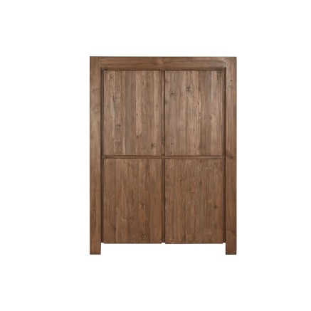 Cupboard Home ESPRIT Natural Teak 130 X 45 X 180 cm 2