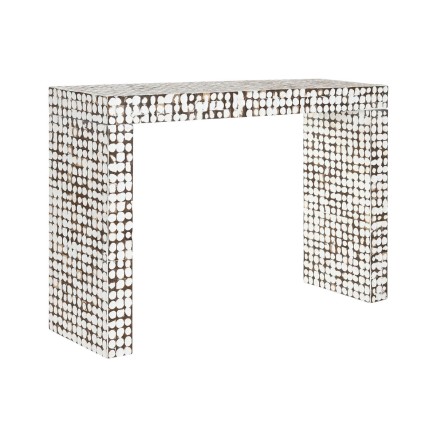 Recibidor Home ESPRIT Blanco 123 X 36 X 81 cm