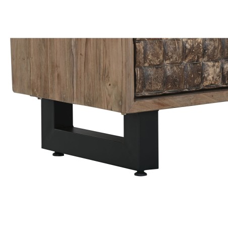 Kast Home ESPRIT Teakhout Kokosvezel 85 X 40 X 185 cm