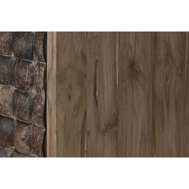 Armadio Home ESPRIT teak Fibra di cocco 85 X 40 X 185 cm