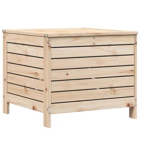 Salon de jardin 5 pcs bois de pin massif