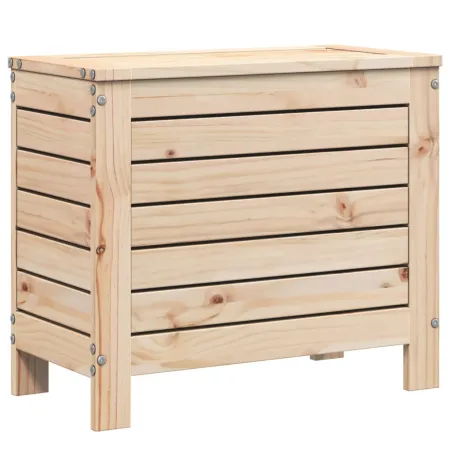 Salon de jardin 7 pcs bois de pin massif