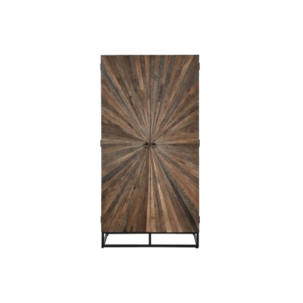 Armario Home ESPRIT Natural Madera Reciclada 45 x 90 x 180 cm 2