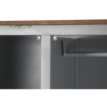 Armario Home ESPRIT Container Azul cielo Metal 112 x 46 x 174 cm