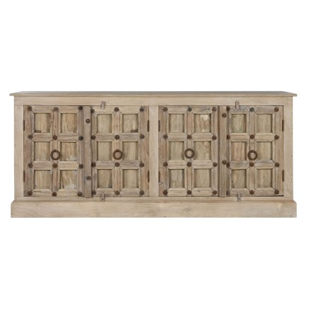 Aparador Home ESPRIT Teca 195 x 49,5 x 87 cm 204 X 44 X 106 CM 2