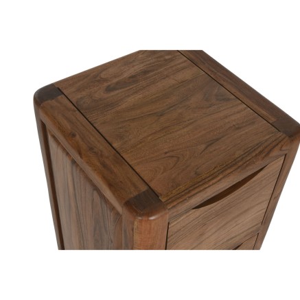 Nightstand Home ESPRIT Brown 40 x 40 x 60 cm 2