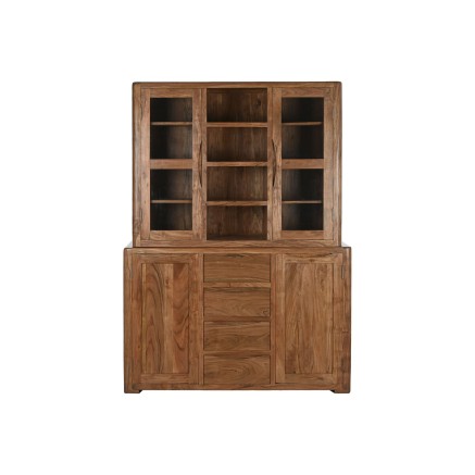 Présentoir Home ESPRIT Marron Verre Acacia 140 x 45 x 180 cm 2