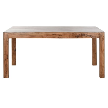 Mesa de Comedor Home ESPRIT Natural Madera de acacia 160 x 91 x 76 cm 2