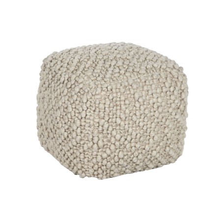 Repose-pied Home ESPRIT Beige 45 x 45 x 45 cm