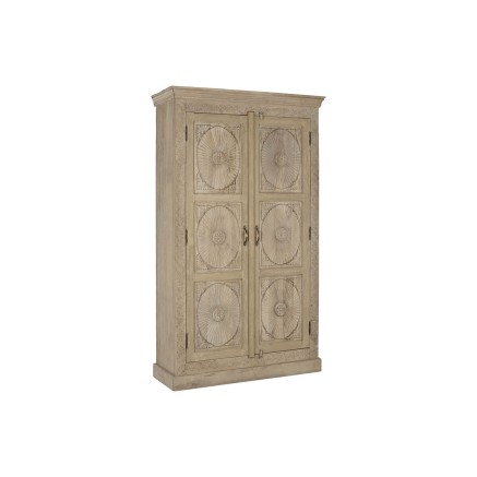 Kast Home ESPRIT Natuurlijk Mangohout 125 x 43 x 214 cm