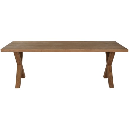 Tavolo da Pranzo Home ESPRIT teak 220 x 100 x 76 cm 2