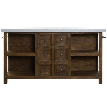 Mobile da cucina Home ESPRIT Bianco Marrone 168 x 76 x 92 cm
