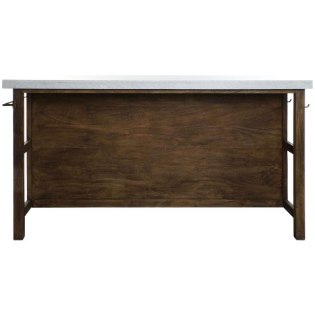 Mobile da cucina Home ESPRIT Bianco Marrone 168 x 76 x 92 cm