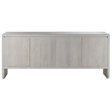 Credenza Home ESPRIT Bianco Legno di mango 182 x 45 x 76 cm 2