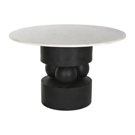 Table de Salle à Manger Home ESPRIT Marbre Bois de manguier 120 x 120