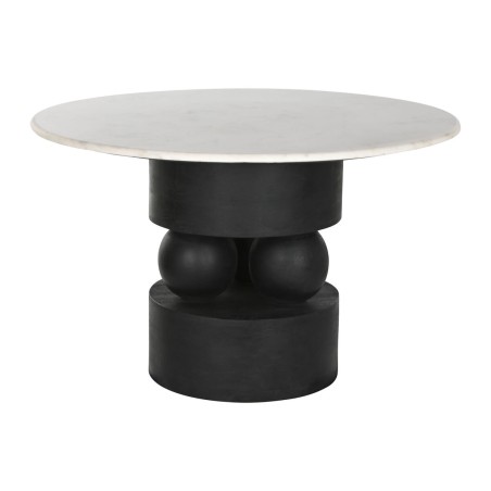 Table de Salle à Manger Home ESPRIT Marbre Bois de manguier 120 x 120