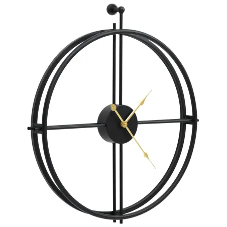 Horloge murale Noir 52 cm Fer