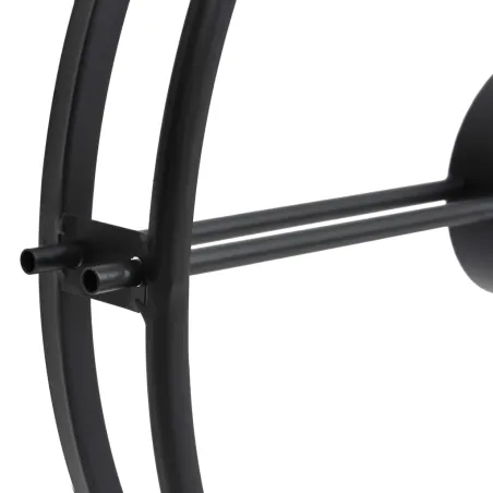 Horloge murale Noir 52 cm Fer