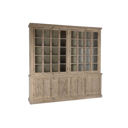 Présentoir Home ESPRIT Naturel Teck Bois de manguier 266 x 46 x 251 c