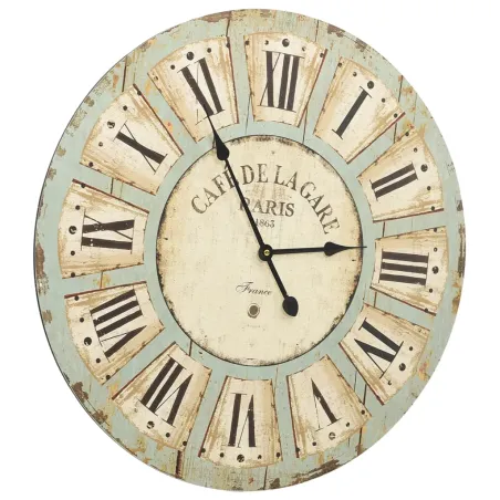 Horloge murale Multicolore 60 cm MDF
