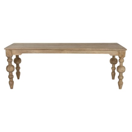 Mesa de Comedor Home ESPRIT Madera de mango 220 x 90 x 78 cm 2