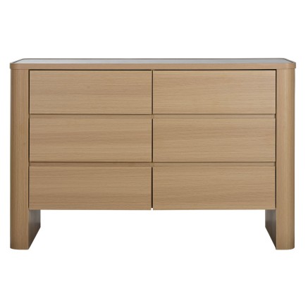 Cajonera Home ESPRIT Natural Gris claro Moderno 120 x 40 x 80 cm 2