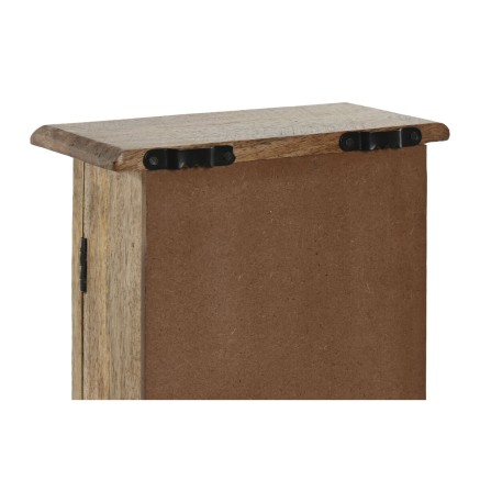 Key cupboard Home ESPRIT Natural 18 x 7,5 x 28 cm 2