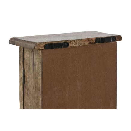 Armario de llaves Home ESPRIT Natural 18 x 7,5 x 28 cm 2