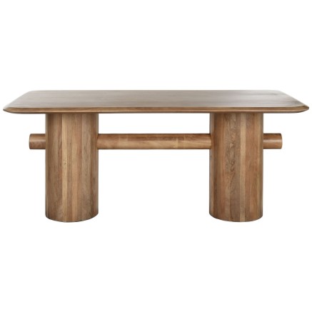 Mesa de Comedor Home ESPRIT Natural Madera de mango 180 x 90 x 76 cm 2