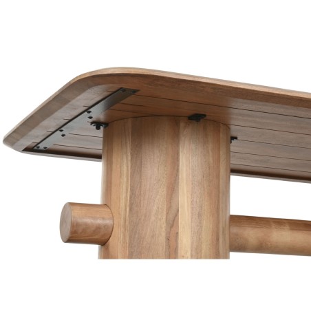 Table de Salle à Manger Home ESPRIT Naturel Bois de manguier 180 x 90